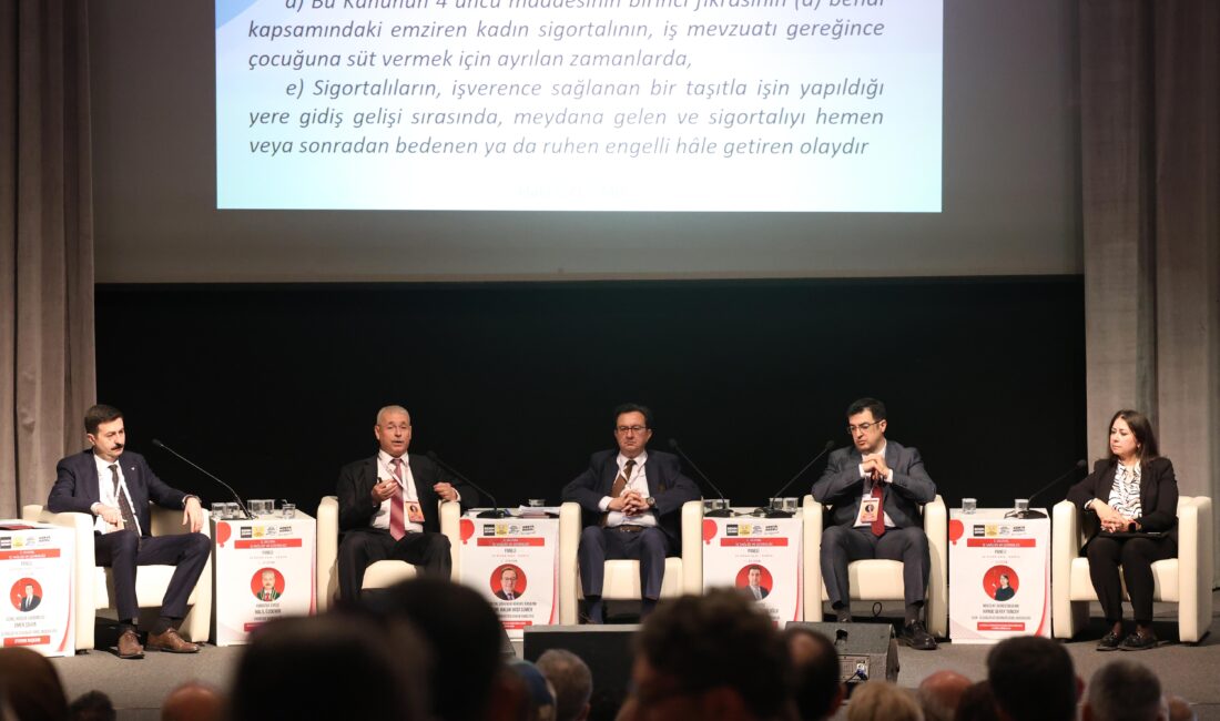 Konya Büyükşehir Belediyesi’nin ev sahipliğinde düzenlenen 2. Ulusal İş Sağlığı