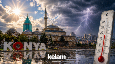 Konya’da Yeni Haftada Yağış Uyarısı Yapıldı Konya’da yeni haftada hava parçalı bulutlu başlarken çarşamba günü gökgürültülü