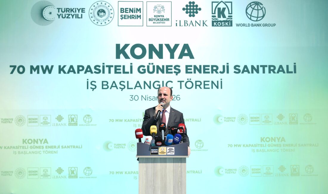 Konya’dan Yenilenebilir Enerjide Dev Hamle Konya Büyükşehir Belediyesi, 70 MW kapasiteli GES projesiyle yenilenebilir enerji