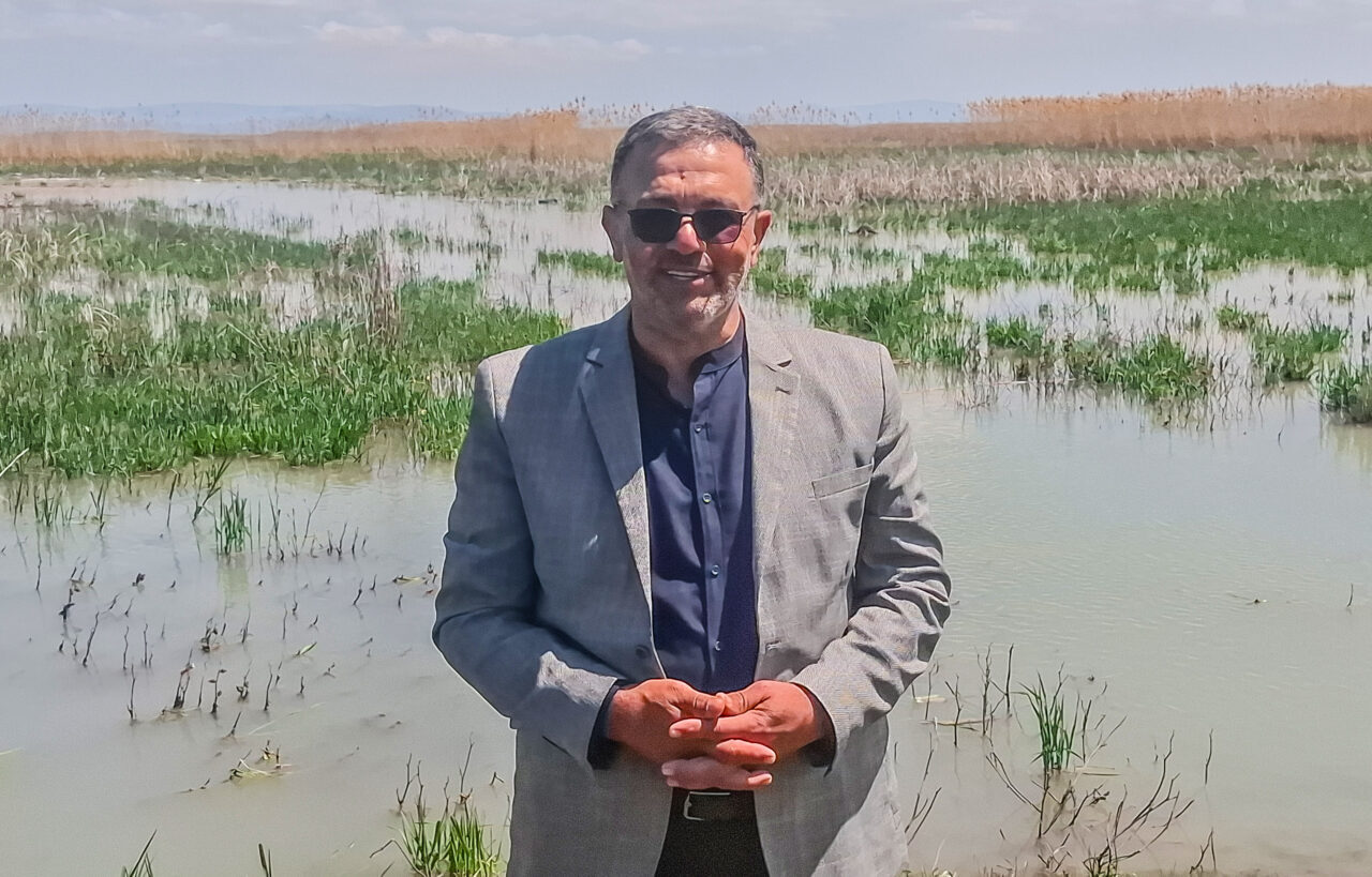 Konya’daki Akşehir Gölü, yaklaşık 8 yıl süren kuraklığın ardından yeniden