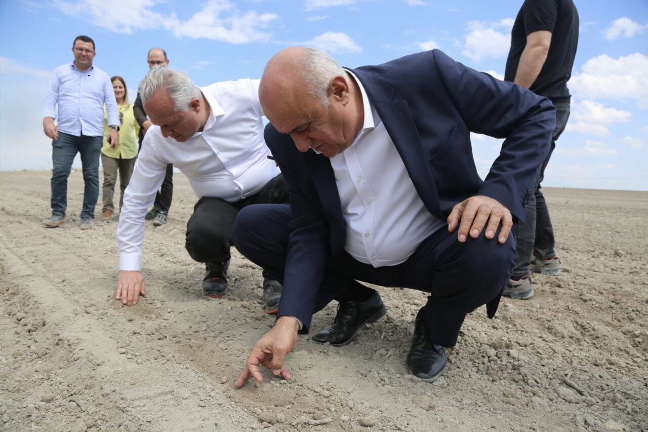PANKOBİRLİK Başkanı Ramazan Erkoyuncu, Konya Ovası’nda su tasarrufunun önemine dikkat