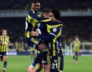 Süper Lig’in 21. haftasında Fenerbahçe, Gençlerbirliği’ni Şükrü Saraçoğlu’nda 3-1 mağlup