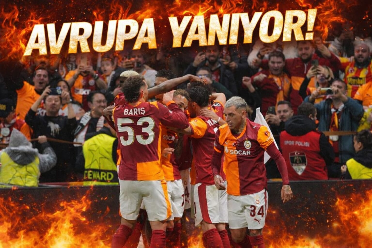 Galatasaray, Şampiyonlar Ligi son 16 play-off turu ilk maçında Juventus’u