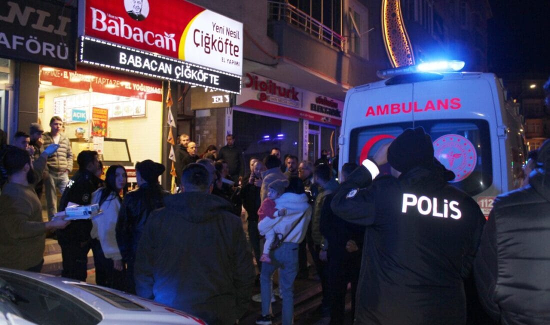Aksaray’da silah sesleri üzerine bir eve giren polis ekipleri, 3