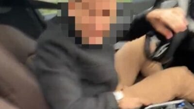 Kocaeli İzmit’te eşini ve yenidoğan bebeğini hastaneden alan sürücü, trafikte