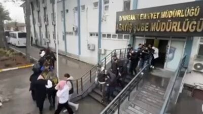 Diyarbakır merkezli 3 ilde düzenlenen “Kadraj” operasyonunda 18 kişi gözaltına