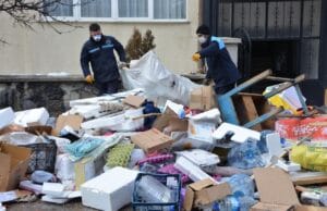 Erzurum’un Yakutiye ilçesinde yalnız yaşayan 73 yaşındaki bir kişinin evinden