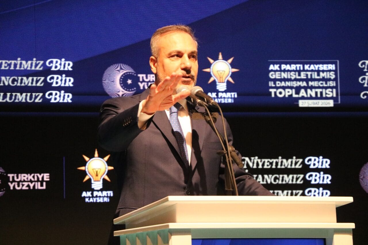 Dışişleri Bakanı Hakan Fidan, Kayseri’de AK Parti İl Danışma Meclisi