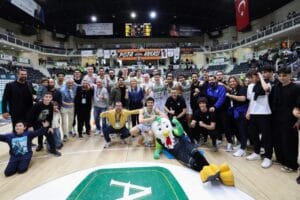 Merkezefendi Belediyesi Basket, Türkiye Basketbol Süper Ligi’nde sahasında konuk ettiği