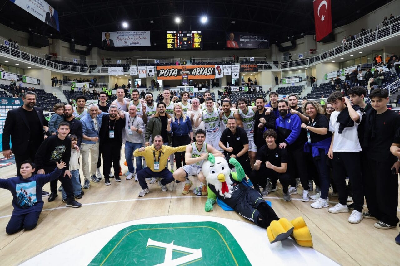 Merkezefendi Belediyesi Basket, Türkiye Basketbol Süper Ligi’nde sahasında konuk ettiği