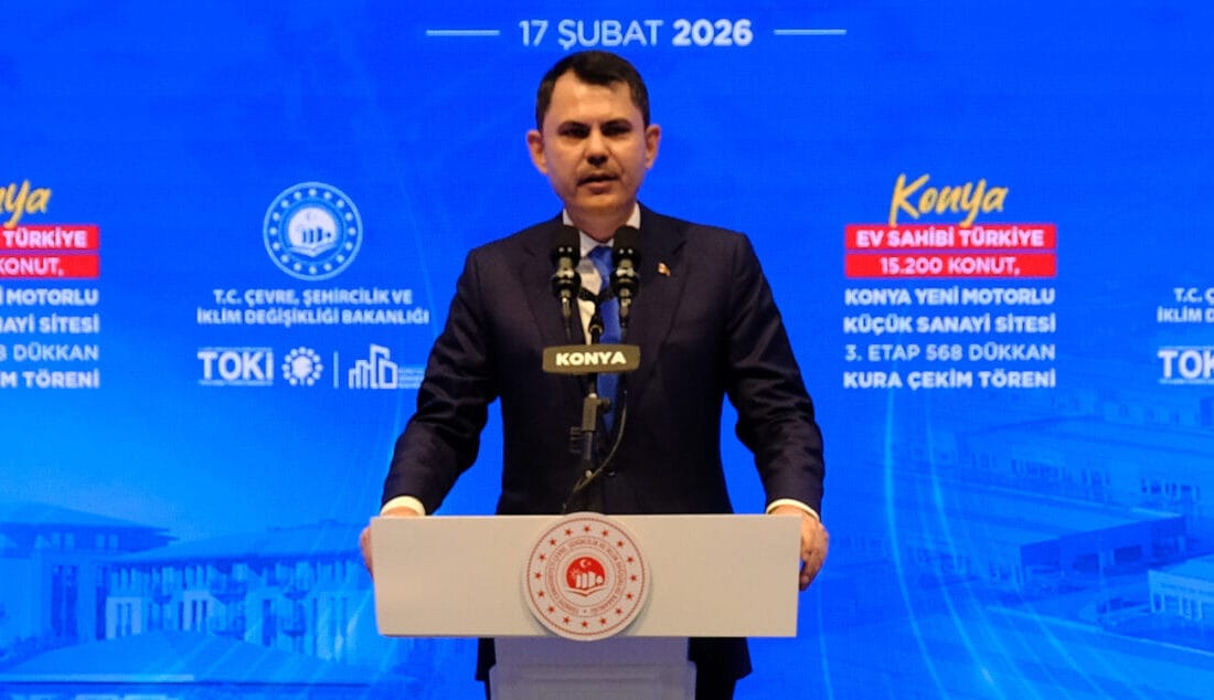 Çevre, Şehircilik ve İklim Değişikliği Bakanı Murat Kurum, Konya’daki kura