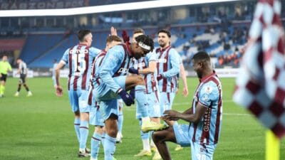 Trabzonspor, Süper Lig’in 24’üncü haftasında sahasında Fatih Karagümrük’ü 3-1 mağlup