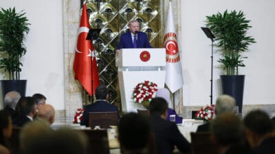Cumhurbaşkanı Erdoğan, TBMM’de milletvekilleriyle iftar programında konuştu. Türkiye’nin tarafının barış,
