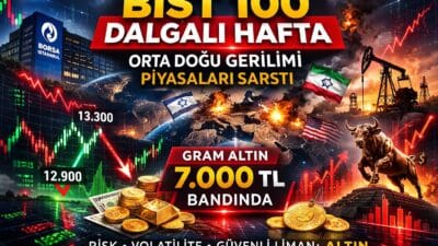 2-6 Mart haftasında BIST 100 endeksi Orta Doğu geriliminin etkisiyle