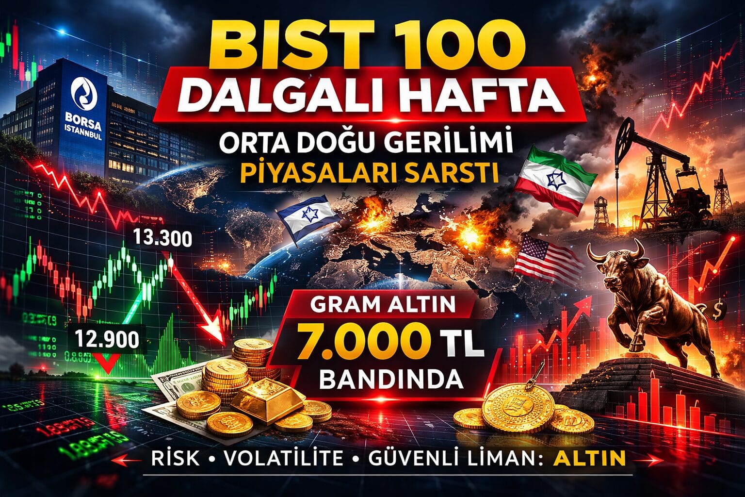 2-6 Mart haftasında BIST 100 endeksi Orta Doğu geriliminin etkisiyle