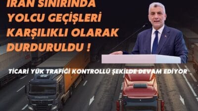 Ticaret Bakanı Ömer Bolat, Türkiye-İran sınırındaki Gürbulak, Kapıköy ve Esendere