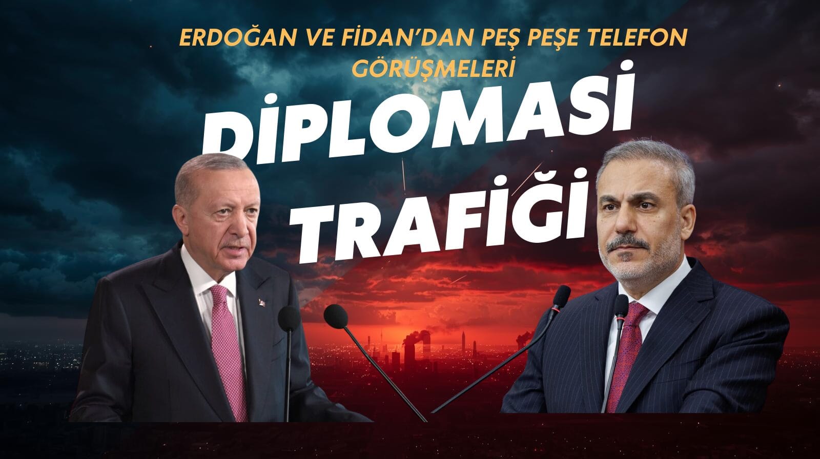 Orta Doğu’da gerilim artarken Erdoğan Katar ve BAE liderleriyle görüştü.