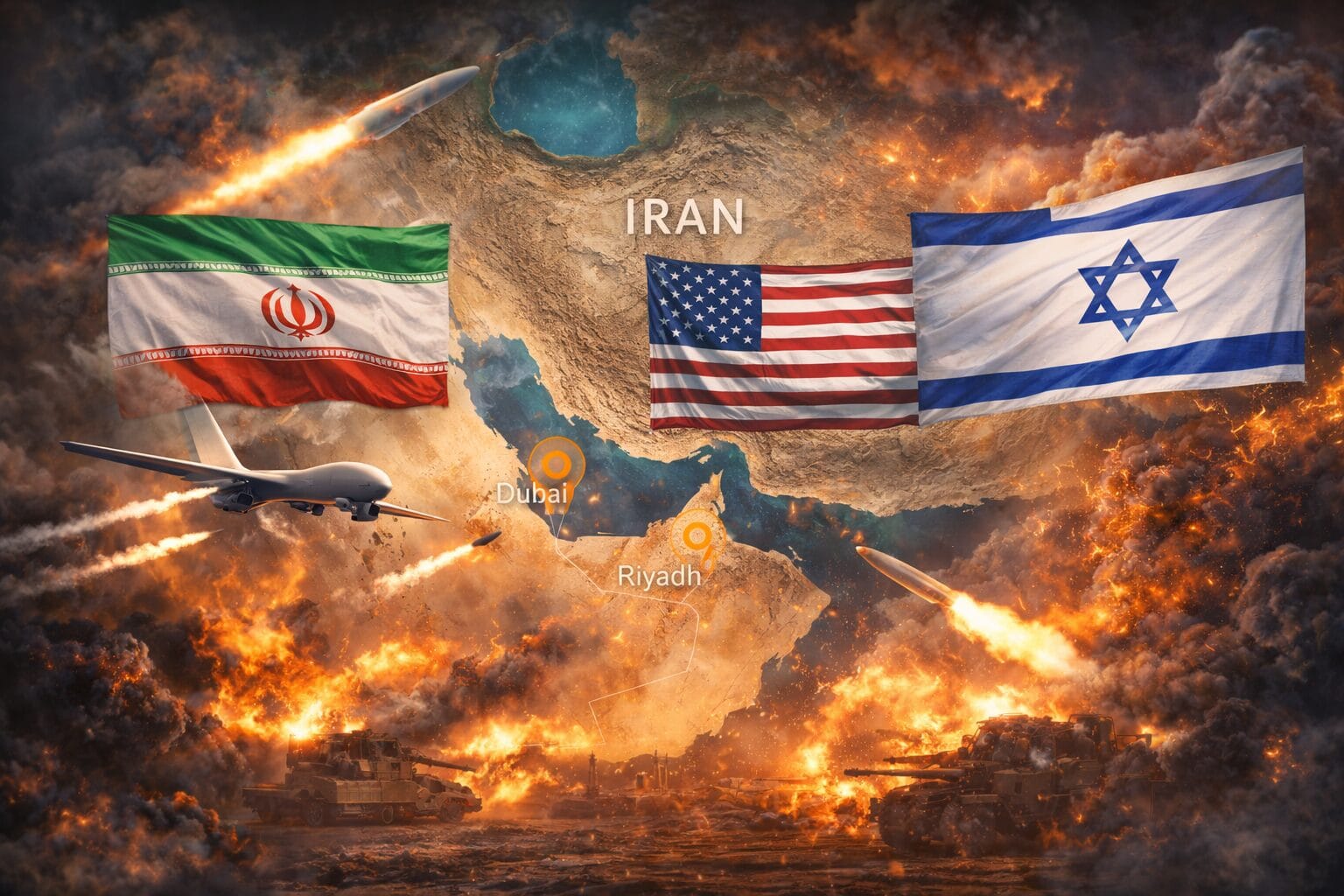 Körfez’de tansiyon yükseldi. İran Devrim Muhafızları Dubai’de ABD askerlerinin bulunduğu