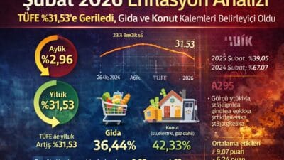 2026 enflasyon verileri yıllık ve aylık inceleme. Gıda ve konut