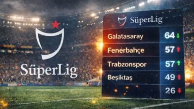 Trendyol Süper Lig’de 26. hafta tamamlandı. Galatasaray, Başakşehir’i 3-0 yenerek