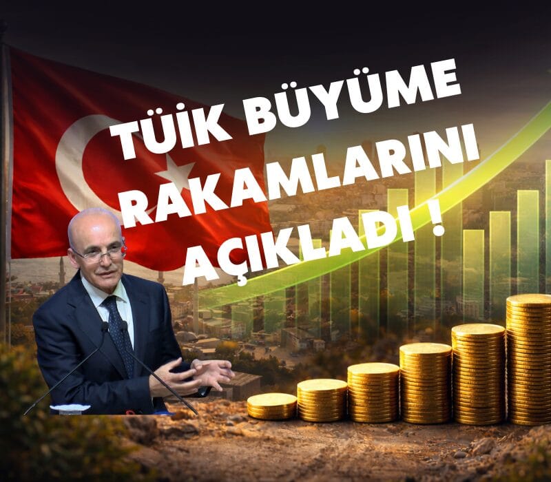 TÜİK’in açıkladığı verilere göre Türkiye ekonomisi 2025 yılında yüzde 3,6