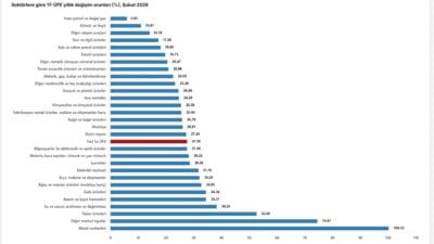 Şubat 2026 Yİ-ÜFE verileri açıklandı. Üretici fiyatları aylık %2,43, yıllık