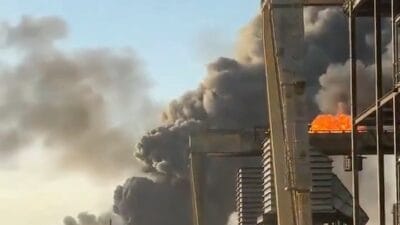 ABD’nin Texas eyaletindeki Port Arthur kentinde bir petrol rafinerisinde patlama