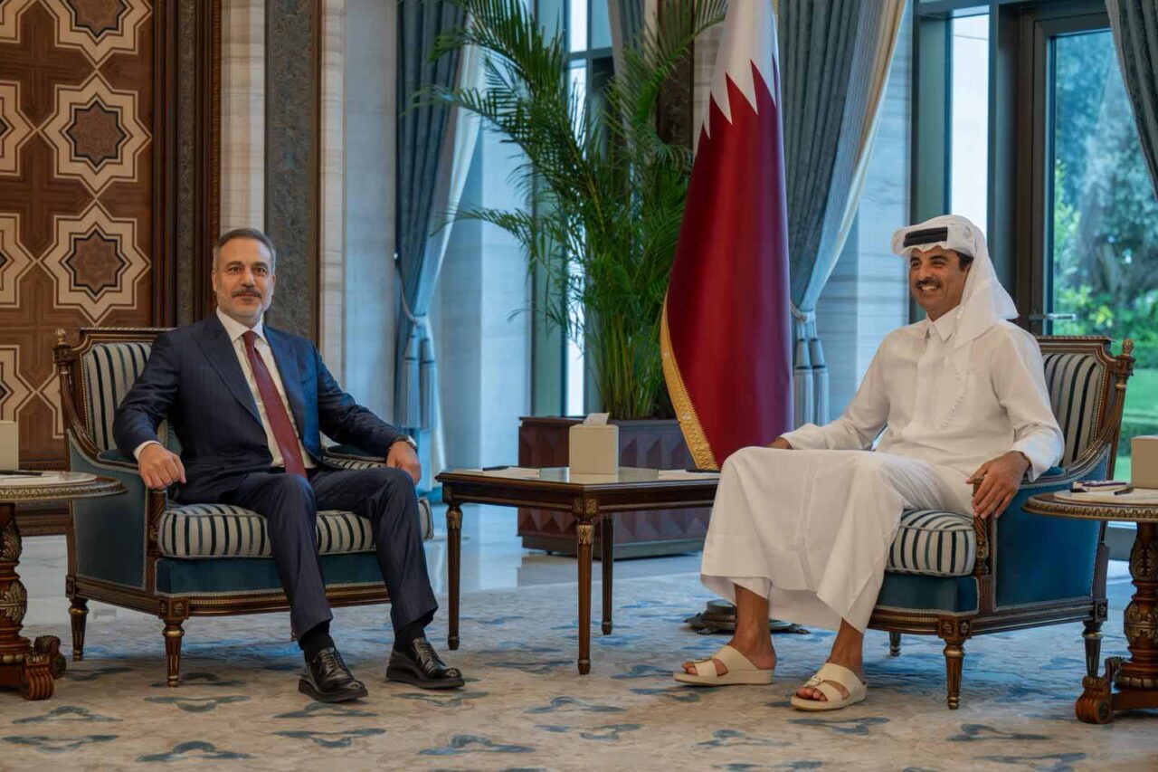 Dışişleri Bakanı Hakan Fidan, Katar temasları kapsamında Doha’da askeri karargahı