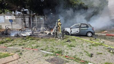 İran ordusu, İsrail’de güvenlik merkezleri ve polis karargahlarının insansız hava