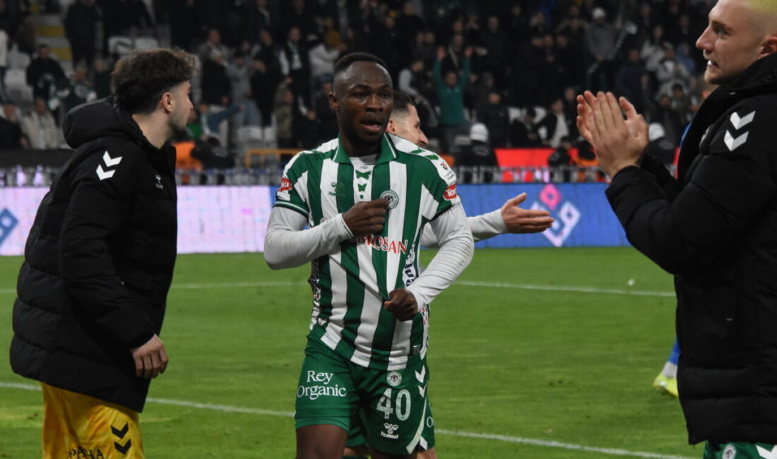 Konyaspor, Süper Lig’de Gençlerbirliği’ni son dakikada bulduğu golle 1-0 mağlup