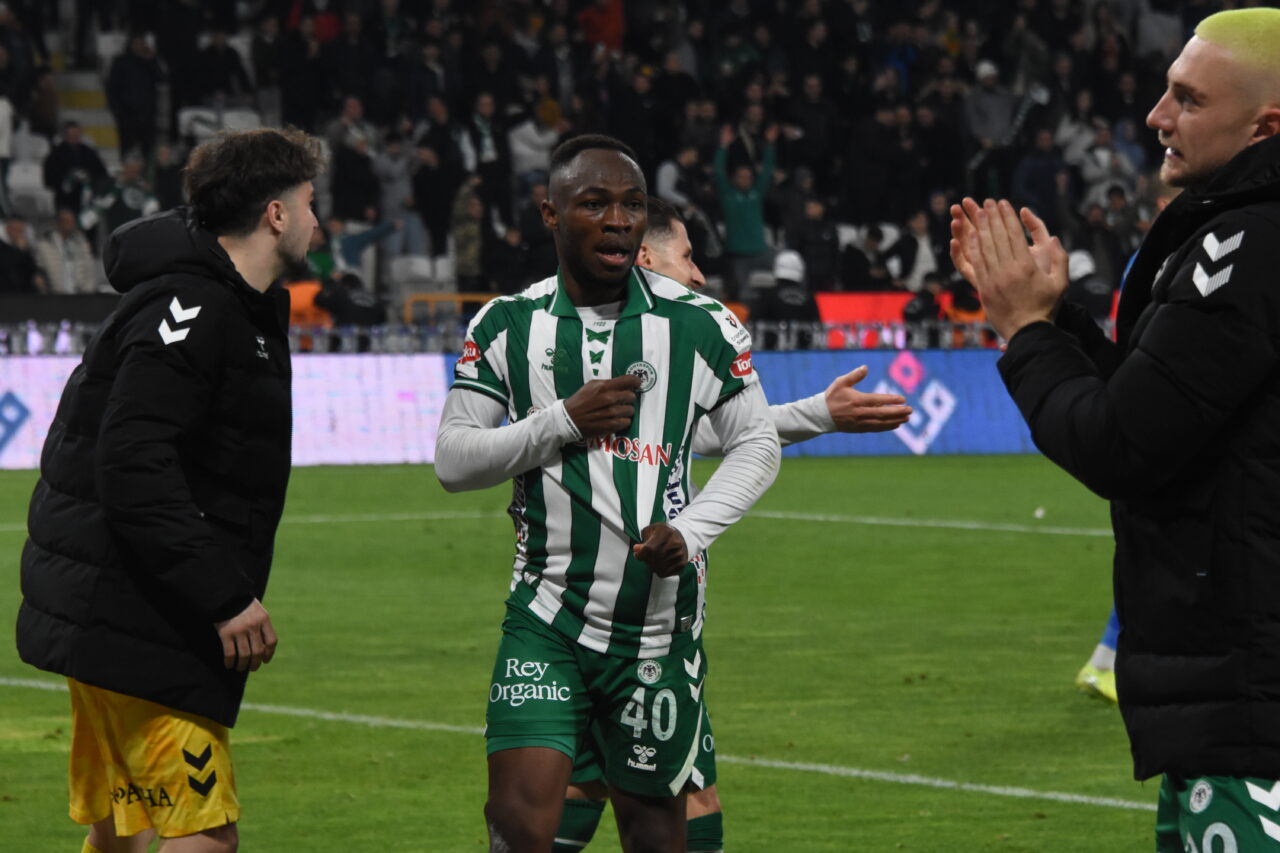 Konyaspor, Süper Lig’de Gençlerbirliği’ni son dakikada bulduğu golle 1-0 mağlup