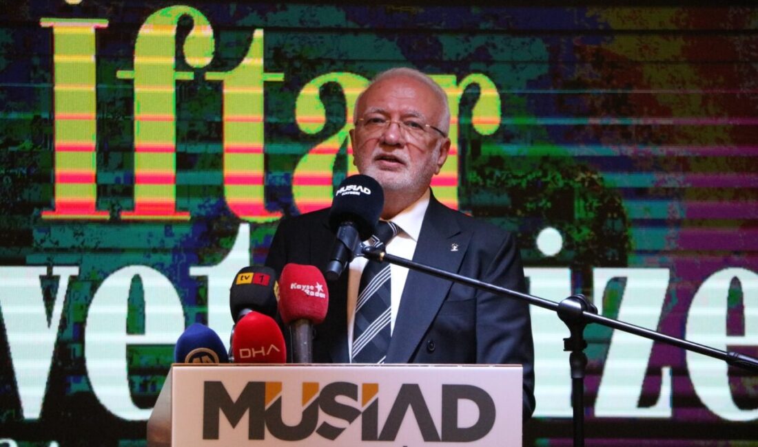 AK Parti Genel Başkanvekili Mustafa Elitaş, Kayseri’de katıldığı iftar programında