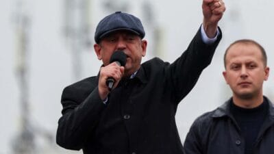 Cumhuriyet Halk Partisi Genel Başkanı Özgür Özel, Çanakkale'deki mitingde milletinden