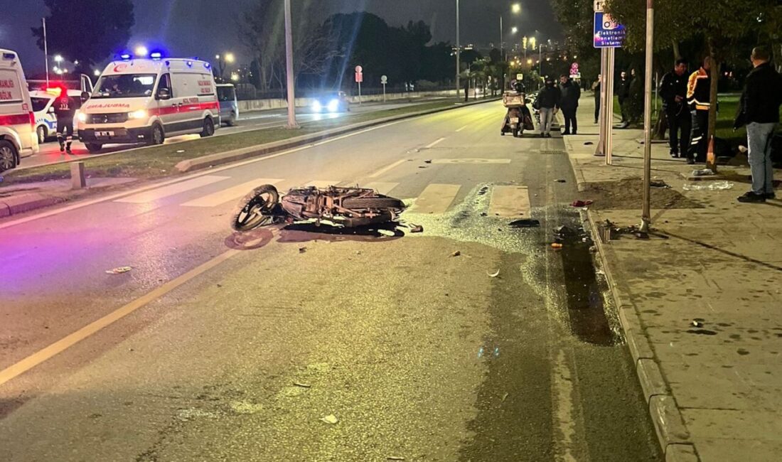 Samsun’un İlkadım ilçesinde minibüs ile motosikletin çarpıştığı kazada 1 kişi