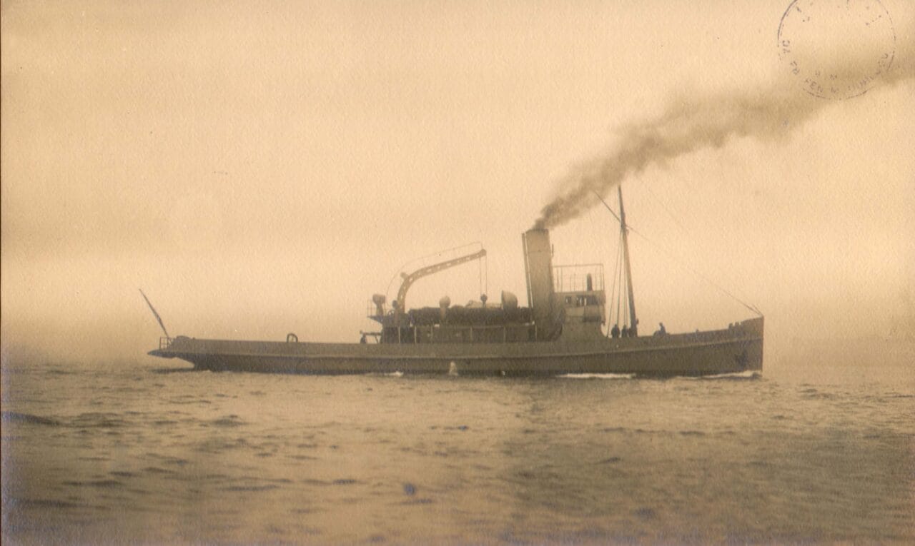 Çanakkale Savaşları’nın kaderini değiştiren Nusret Mayın Gemisi’nin, 1914 yılında karaya