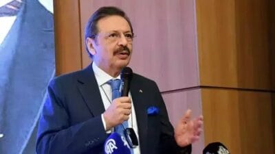 TOBB Başkanı Rifat Hisarcıklıoğlu, Merkez Bankası’nın döviz dönüşüm desteğinin 30