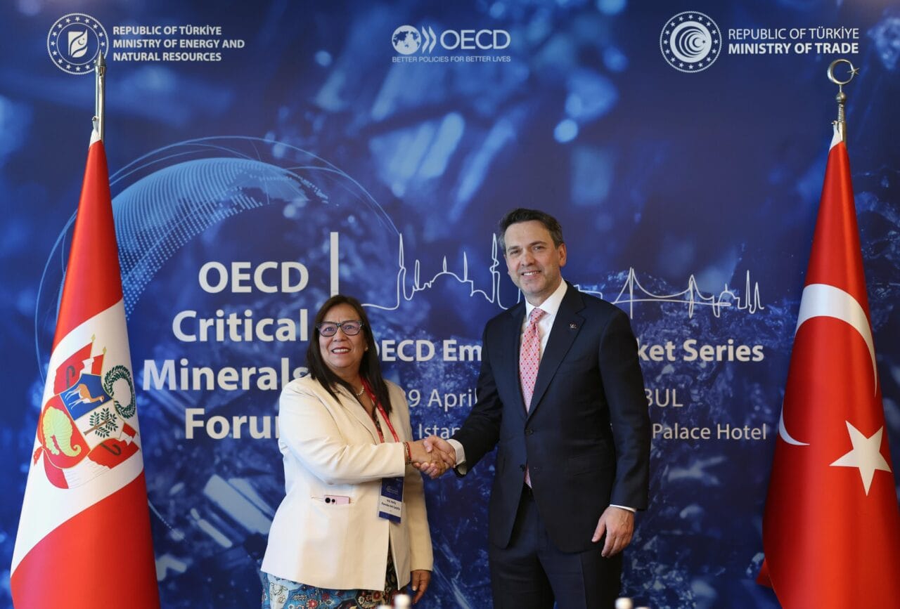 Enerji Bakanı Alparslan Bayraktar, İstanbul’da düzenlenen OECD Kritik Mineraller Forumu