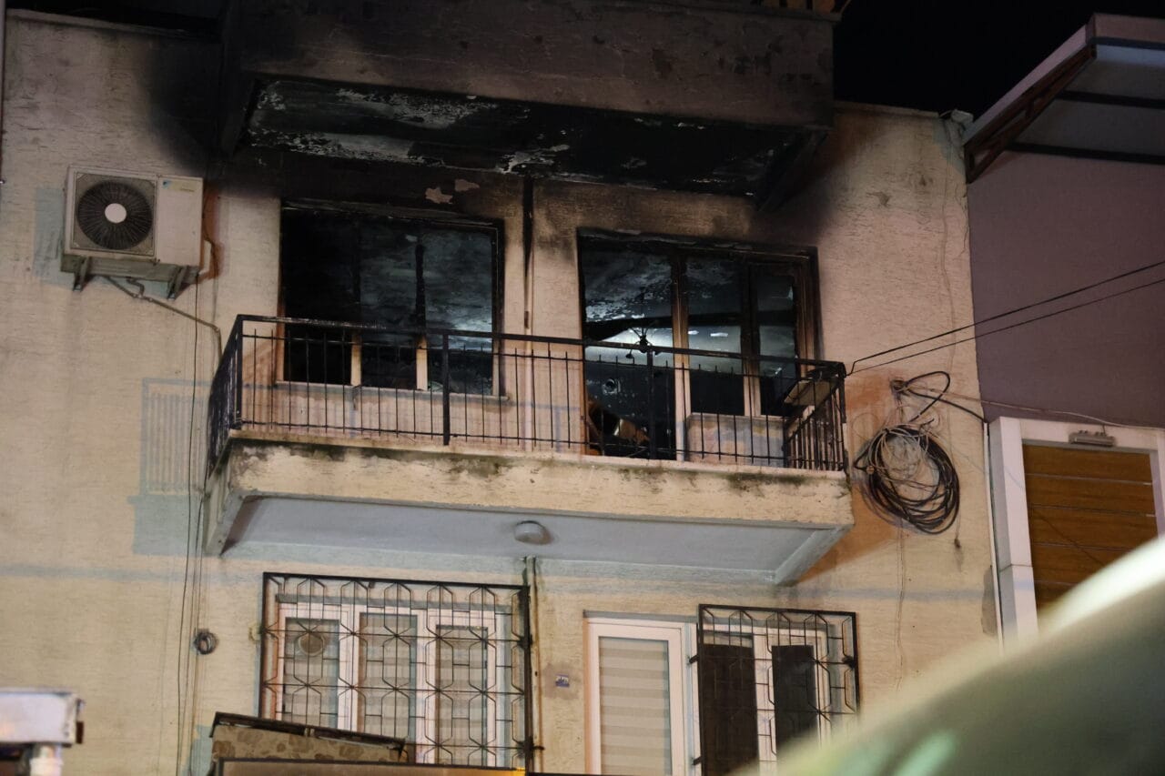 İzmir’in Bornova ilçesinde gece çıkan ev yangınında 71 yaşındaki Hasan