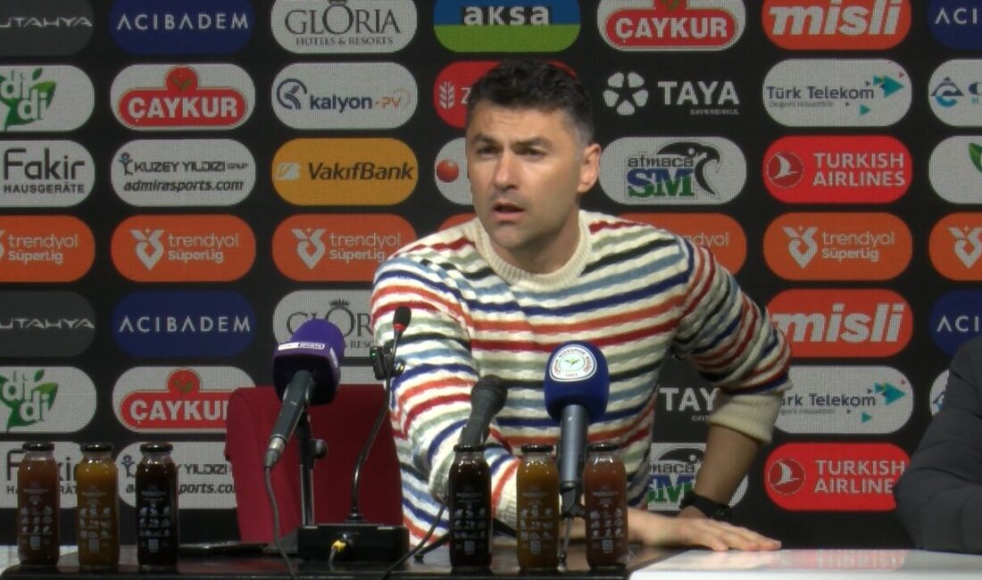 Burak Yılmaz, Rizespor mağlubiyeti sonrası Gaziantep FK’daki görevinden istifa etti.
