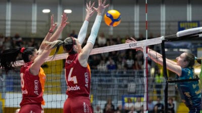 Galatasaray Daikin, CEV Kupası finalinin ilk maçında İtalya’da Chieri’yi 3-2