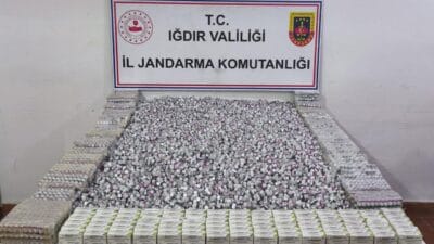 Iğdır’da jandarma ekipleri tarafından düzenlenen operasyonda, güzellik merkezleri üzerinden satılmak