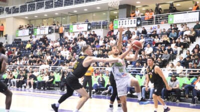 Merkezefendi Basket, Basketbol Süper Ligi’nde Mersin Spor’u 101-93 mağlup ederek