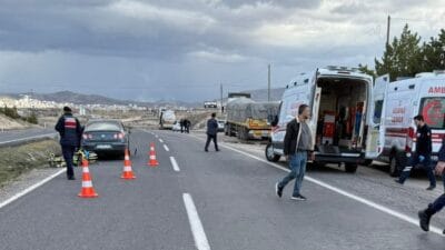 Nevşehir’de otomobil ile TIR’ın çarpıştığı kazada 2 yaşındaki Aslan Efe