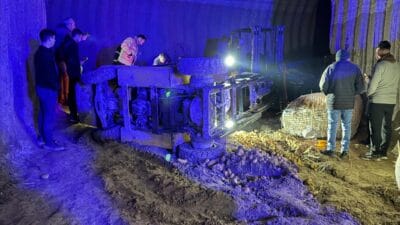 Nevşehir’de patates deposunda forkliftin devrilmesi sonucu operatör hayatını kaybetti. Olayla