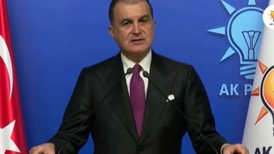 AK Parti Sözcüsü Ömer Çelik, terör örgütünün silah bırakma sürecinde