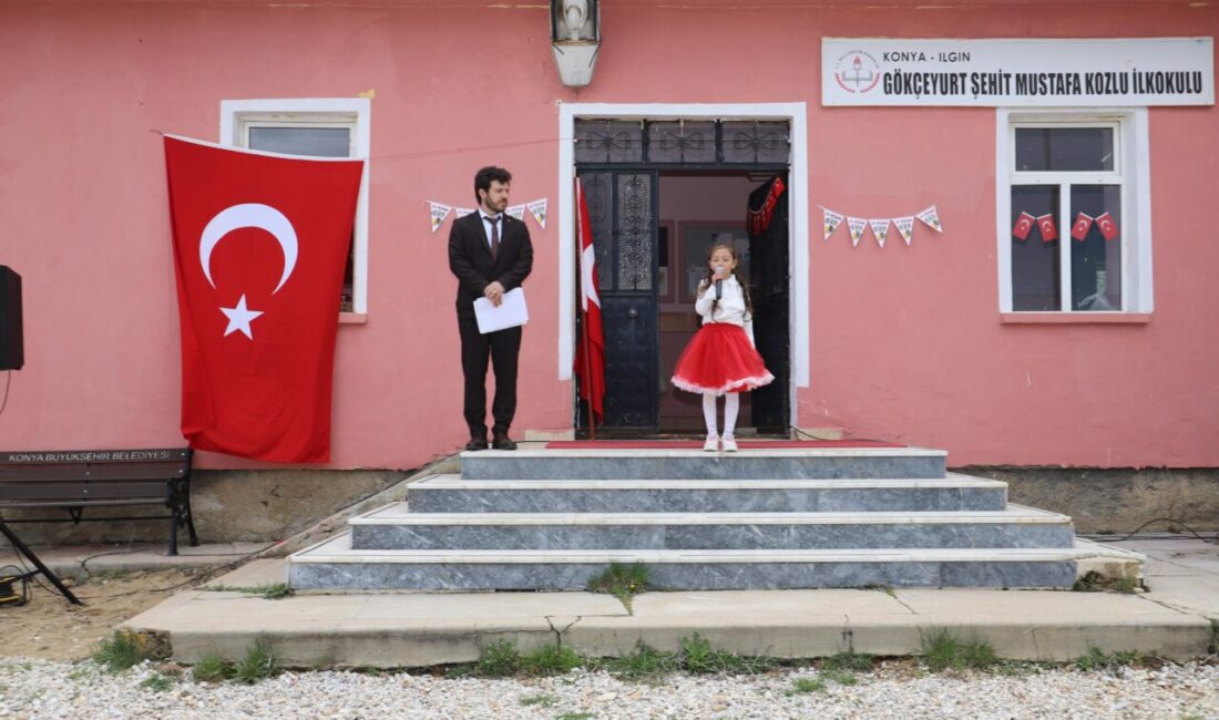 Konya’nın Ilgın ilçesinde 1 öğretmen ve 1 öğrencinin eğitim gördüğü