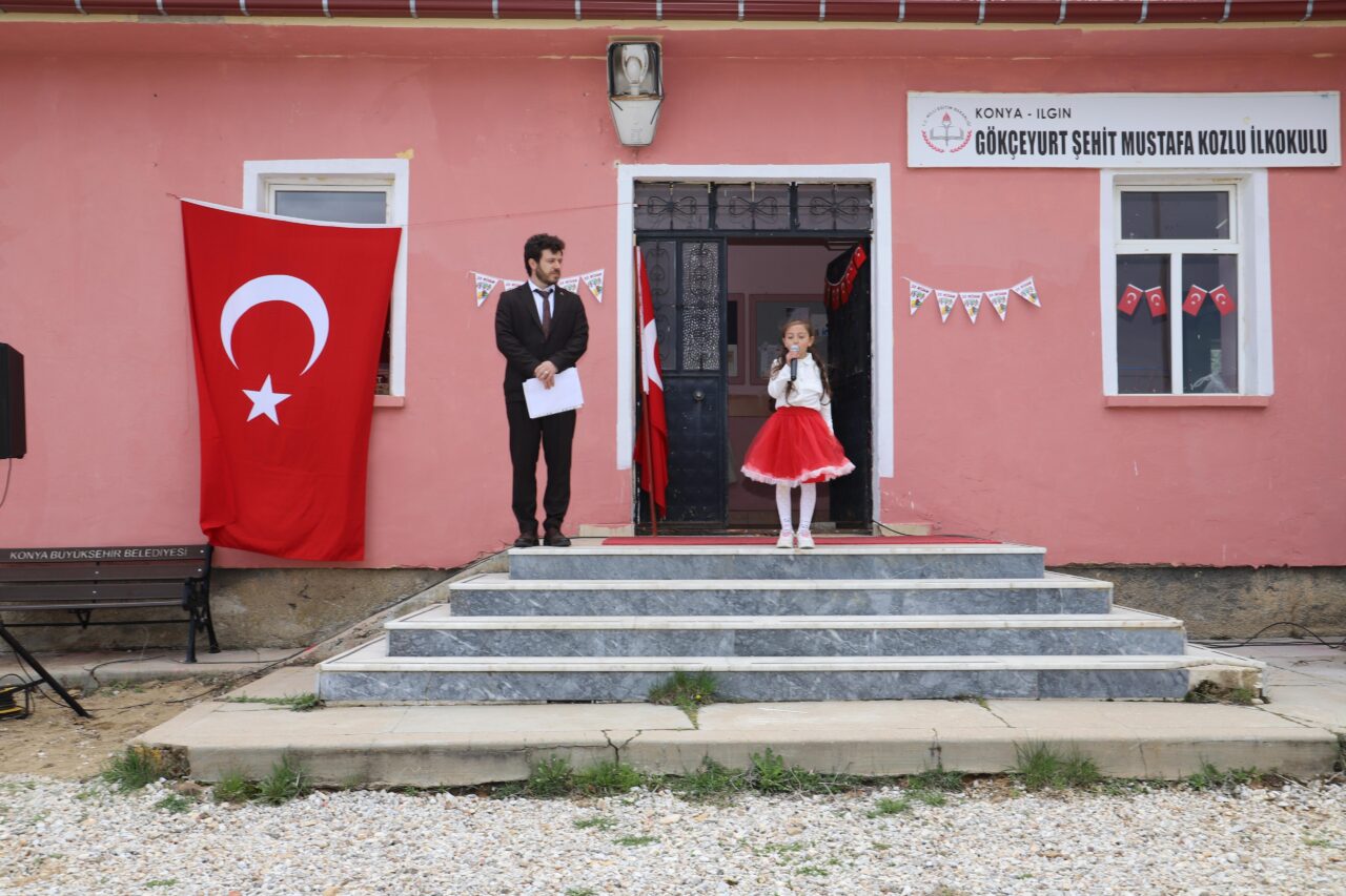 Konya’nın Ilgın ilçesinde 1 öğretmen ve 1 öğrencinin eğitim gördüğü