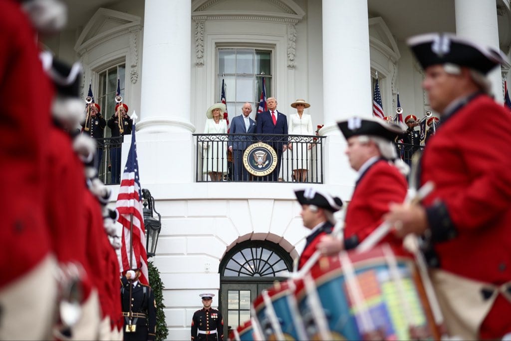 İngiltere Kralı Charles ve Kraliçe Camilla, ABD’ye yaptıkları resmi ziyaret