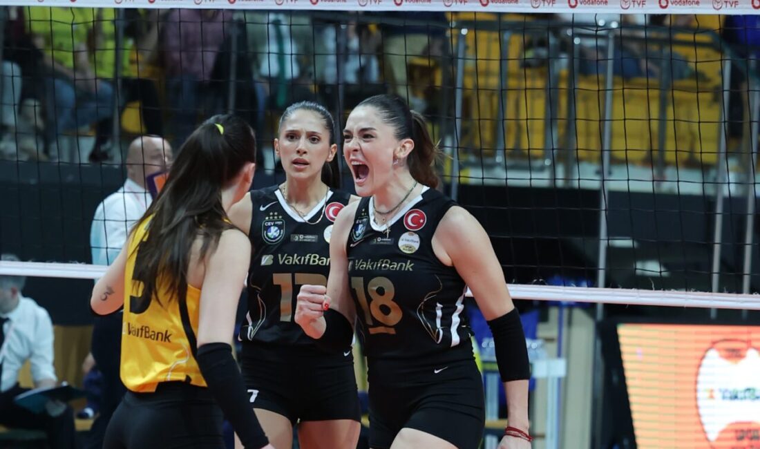 VakıfBank, Sultanlar Ligi final serisinin üçüncü maçında Fenerbahçe’yi 3-1 mağlup