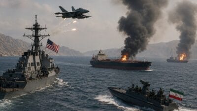 Hürmüz Boğazı ve Umman Körfezi'nde ABD ile İran arasında askeri